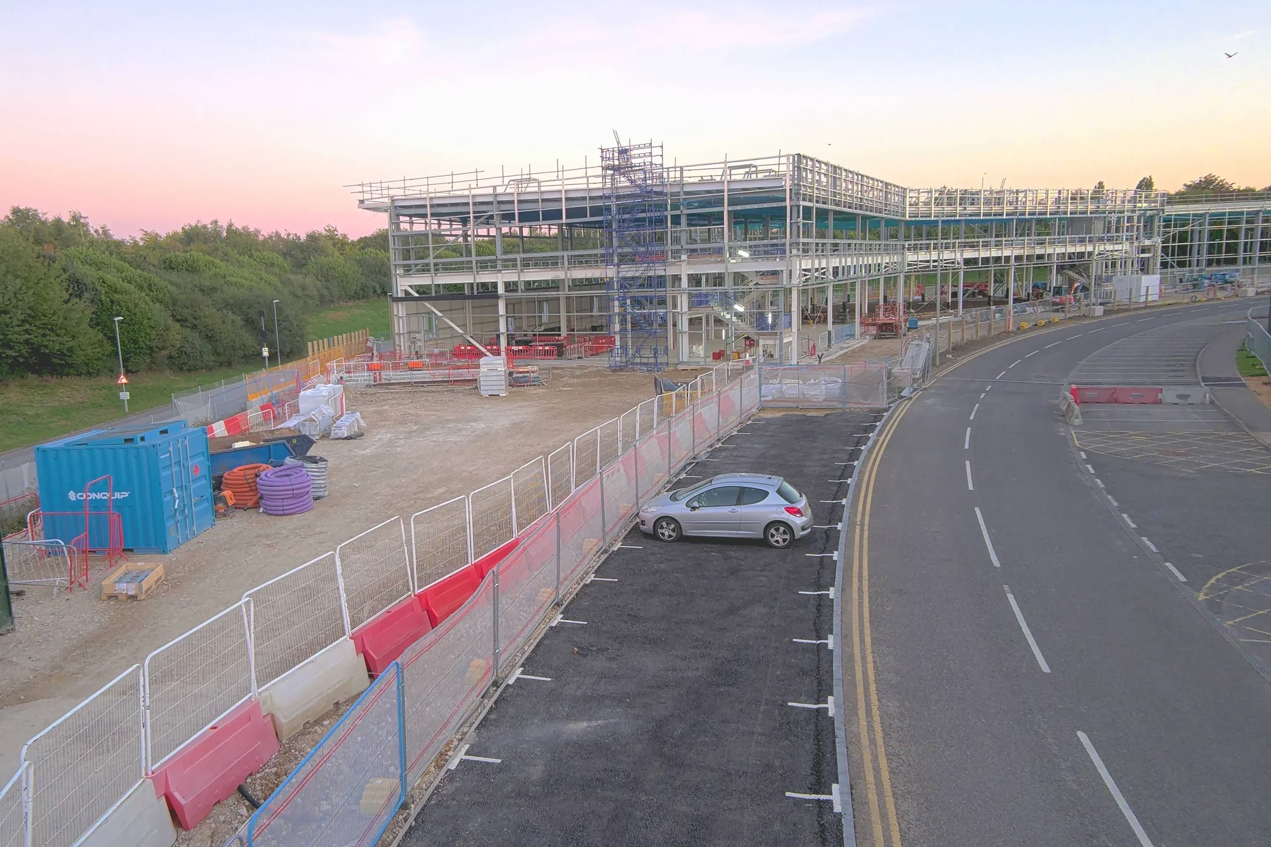 The Diamond Light Source project in construction